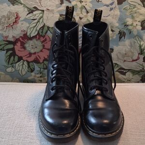 Dr. Martens Black Lace Up Boots